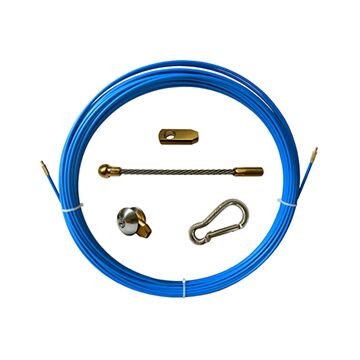 Guia pasacables nylon/acero d6mm-50mts-