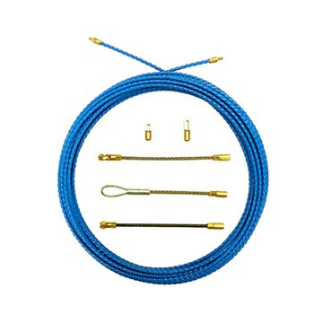 Guia pasacables helicoidal poliester d4mm-15mts