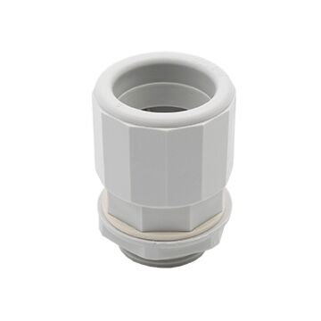 Racor recto m-20 libre halogenos p/tubo rigid