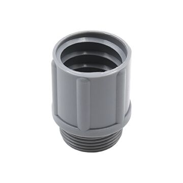 Racores pg-16 pa gris p/tubo electroflex-16