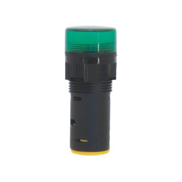 Piloto multi-led fijación 16,5mm 230v verde