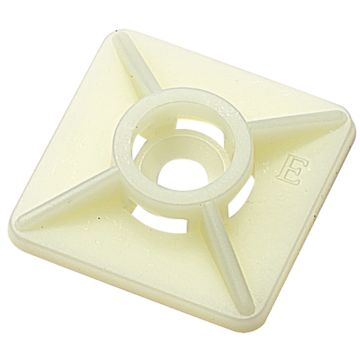 Base para soporte brida sin adhesivo 19x19mm
