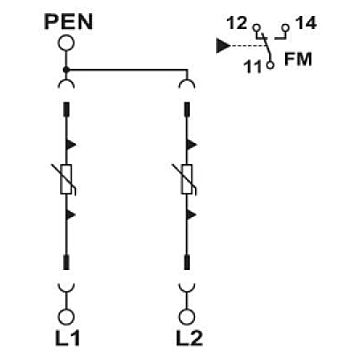 Descargador de sobretensiones modelo 2