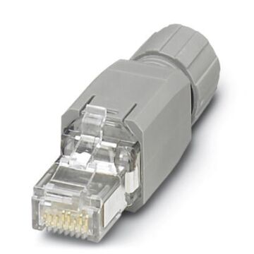 Conector enchufable rj45