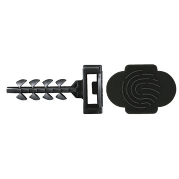Insertfix ifb, cabeza grande 6, negro