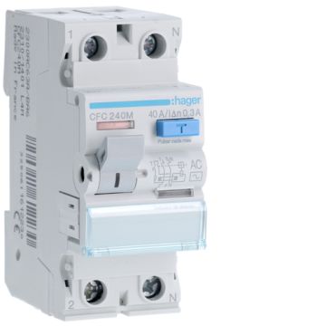 Diferencial 2p 40a 300ma tipo-ac