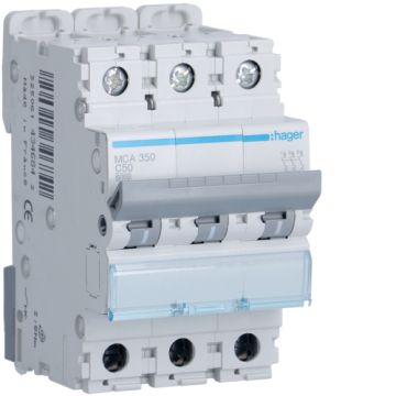 Automático magnetotérmico m curva-c 6ka 3p 50a