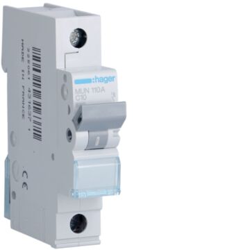 Interruptor automático 1p 10a curva-c 6ka