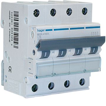 Interruptor automático 3p+n 40a curva-c 6ka