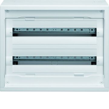 Caja distribución superficie new vega d con 2 filas 48 módulos sin puerta