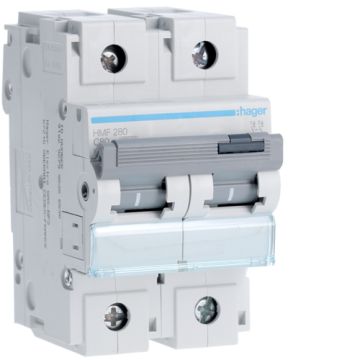 Automático magnetotérmico hm curva-c 10ka 2p 80a