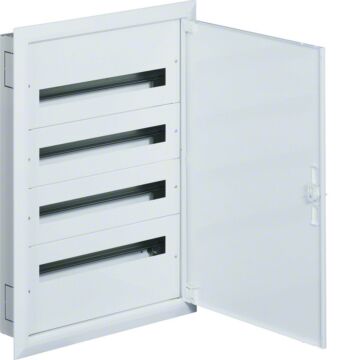 Caja distribución empotrable fw2 con 4 filas 24 módulos