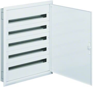Caja distribución empotrable fw2 con 5 filas 36 módulos