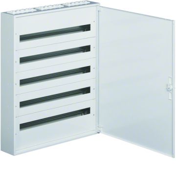 Caja distribución superficie fw2 con 5 filas 36 módulos