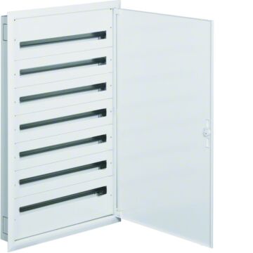 Caja distribución empotrable fw2 con 7 filas 36 módulos