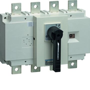 Interruptor corte carga 4x400a con mando rotativo
