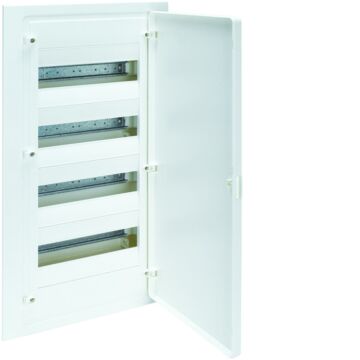 Caja empotrar golf vf con 4 filas 48 módulos opaco blanca+regleta