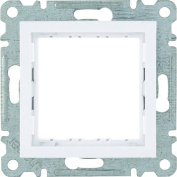 Adaptador 45x45 blanco polar