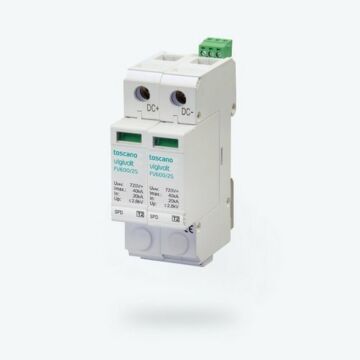 600vdc, 40ka, con salida relé, tipo 1+2