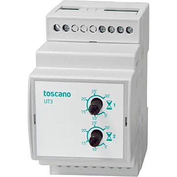 Módulo control temporizado, para 2 pulsadores piezorresitivos 230vac