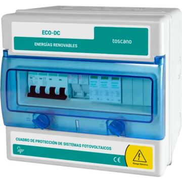 Cuadro de proteccion fotovoltaica para 1 entradas de string's 1000 vdc con proteccion cortocircuito