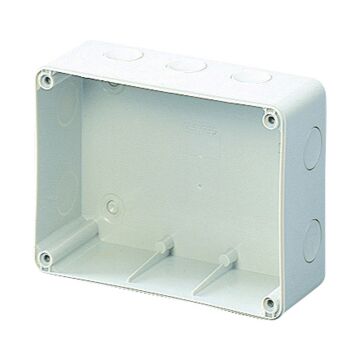 Caja fondo hor. 16/32a cbf ip44
