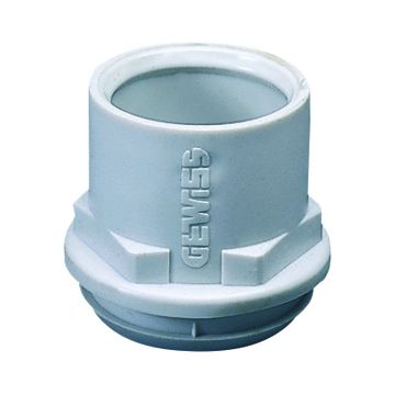 Racor tubo/caja 20/23 ip44 gr