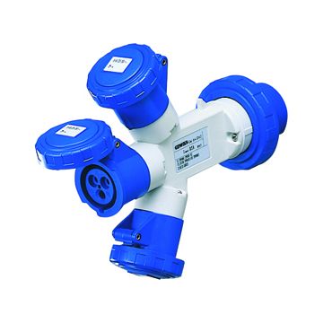 Adaptador ip67 2p+t 32a 3s.2p+t 16a 6h