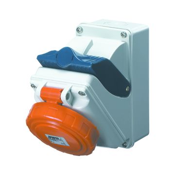 Base combibloc c/f ip55 2p+t 16a 230v