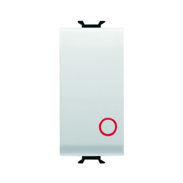 Pulsador 1m 1p nc 16a blanco