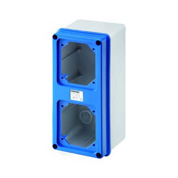 Caja fondo con adap. bas. bl.v. sbf ip67