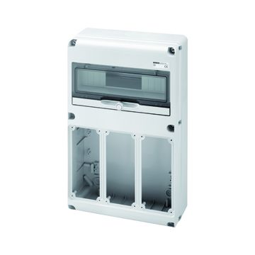 Cuadro q-din14 3 bases int.vert.sbf ip65