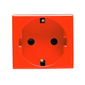 Base 2p+t 16a st.une naranja