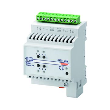 Actuador man.motor 2 canales knx