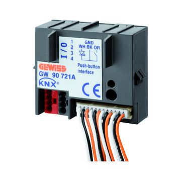 Interface knx 4 canales para contactos