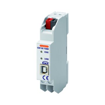 Interface knx / usb para carril din 1m