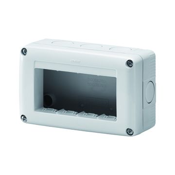 Caja mec. sup. system 4m hor ip40
