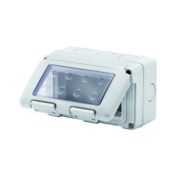Caja mec. sup. system 4m hor ip55