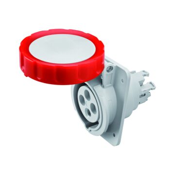 Base fija 10° ip67 3p+t 16a 400v 6h cr