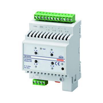 Dimmer para led v cosnt. knx 4 canales