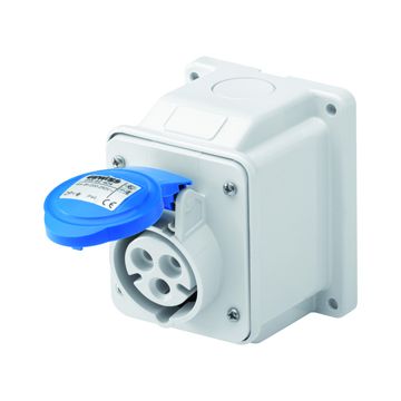 Base fija 10° sup. ip44 2p+t 32a 230v