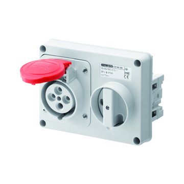 Base interbl. s/f. hz 3p+t 32a 400v