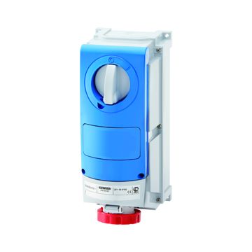 Base usos sev. ip66 c/f 3p+n+t 63a 400v