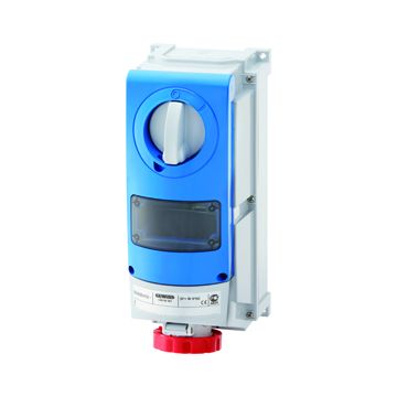 Base usos sev 3p+n+t 32a 400v ip66 carr