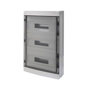Caja distr. superf. 40cdk 54m(18x3) ip65