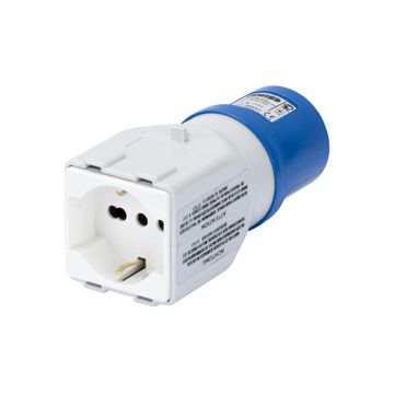 Adapt.ic 2p+t 16a 230v-2p+t unel/biv.