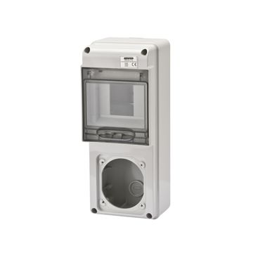 Cuadro q-din5 1 base 16a ip65