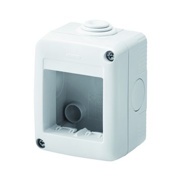Caja mec. sup. system 2m hor ip40