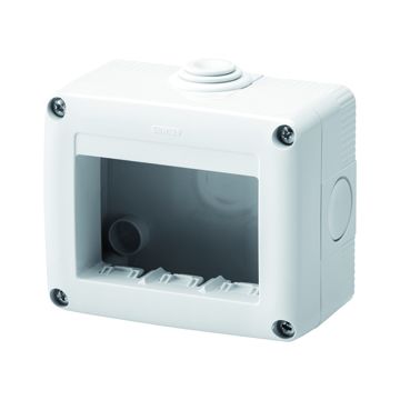 Caja mec. sup. system 3m hor ip40