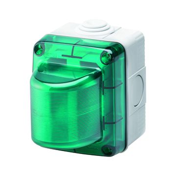 Piloto señalización verde estanco -ip55